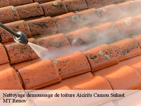 Nettoyage demoussage de toiture  aicirits-camou-suhast-64120 MT Renov