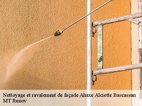 Nettoyage et ravalement de façade  ahaxe-alciette-bascassan-64220 MT Renov