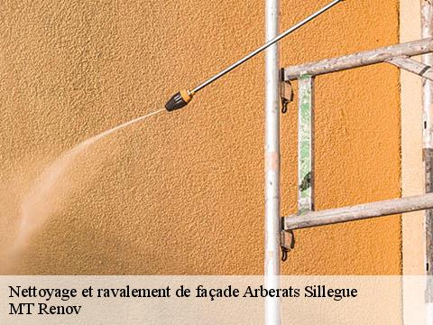 Nettoyage et ravalement de façade  arberats-sillegue-64120 MT Renov