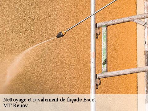 Nettoyage et ravalement de façade  escot-64490 MT Renov