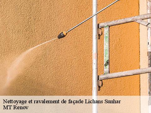 Nettoyage et ravalement de façade  lichans-sunhar-64470 MT Renov