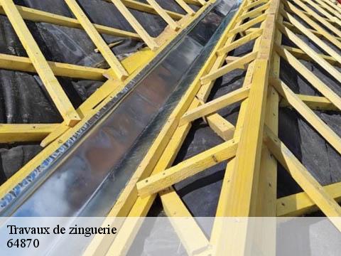 Travaux de zinguerie  64870