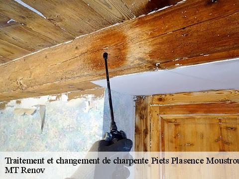 Traitement et changement de charpente  piets-plasence-moustrou-64410 MT Renov